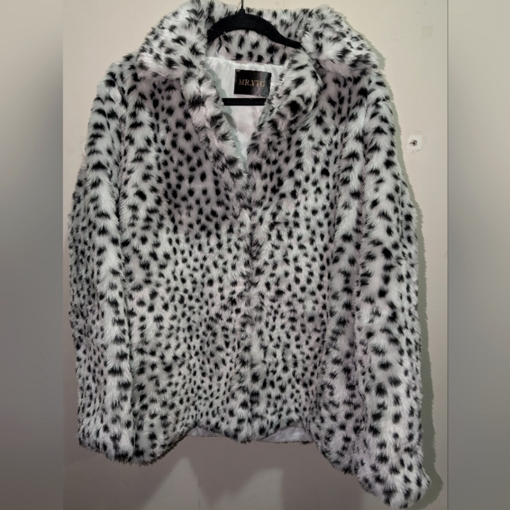 Dalmatian fur coat
